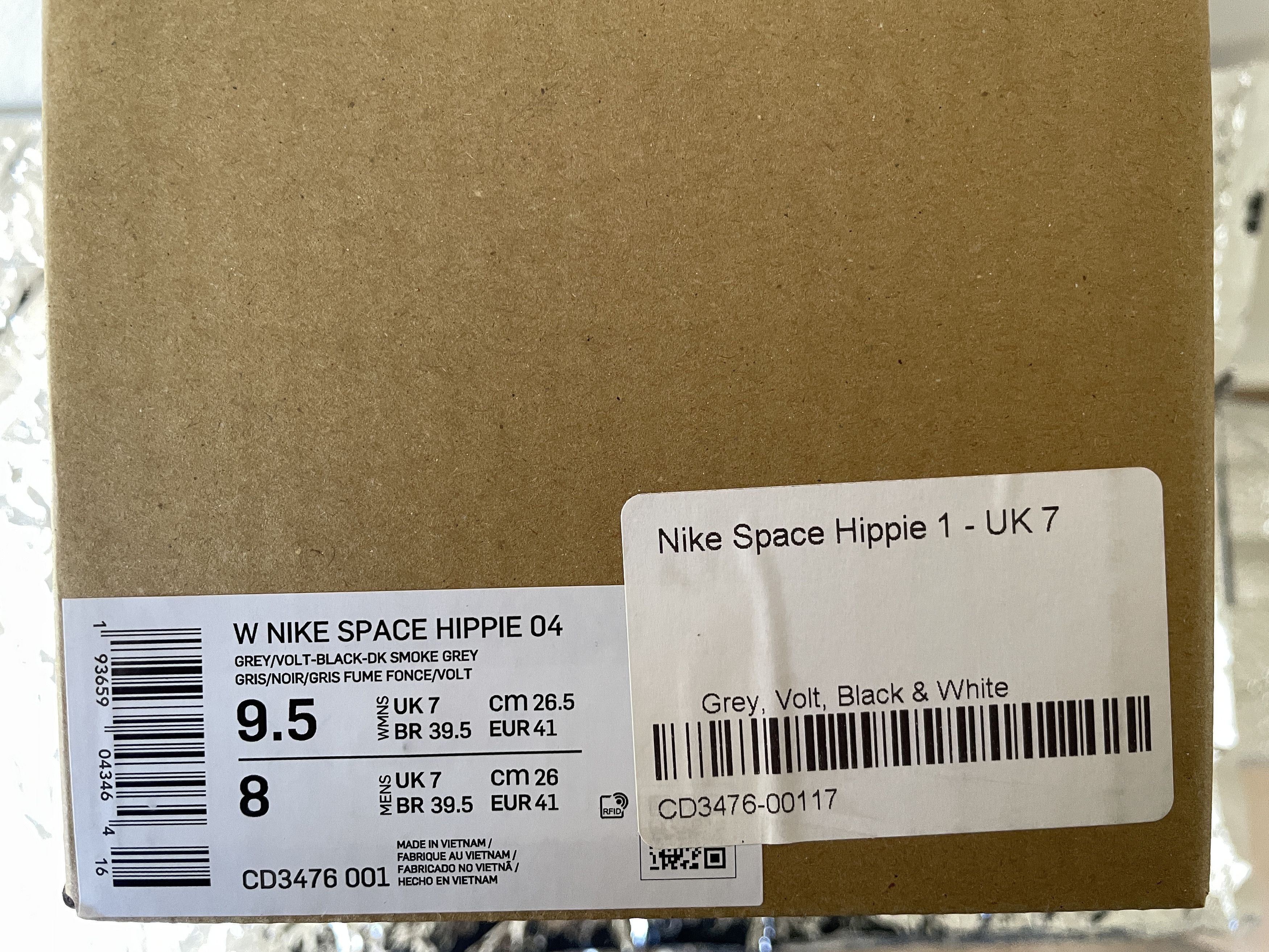 Nike Space Hippie 04 Grey Volt Size US 8 / EU 41 - 3 Thumbnail