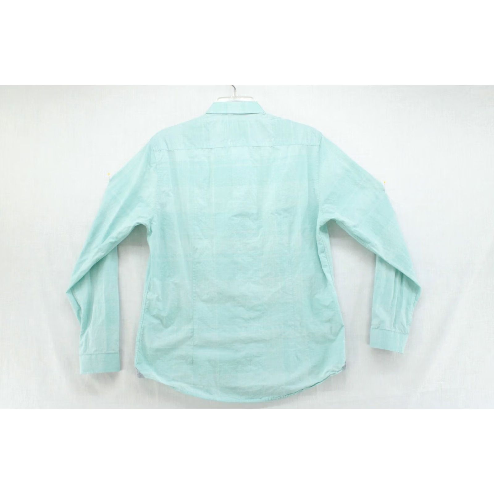 Vintage 7 Diamonds Sea Of Love Button-Up Shirt Men L Green Check Long Sleeve Casual Office Size US L / EU 52-54 / 3 - 4 Thumbnail