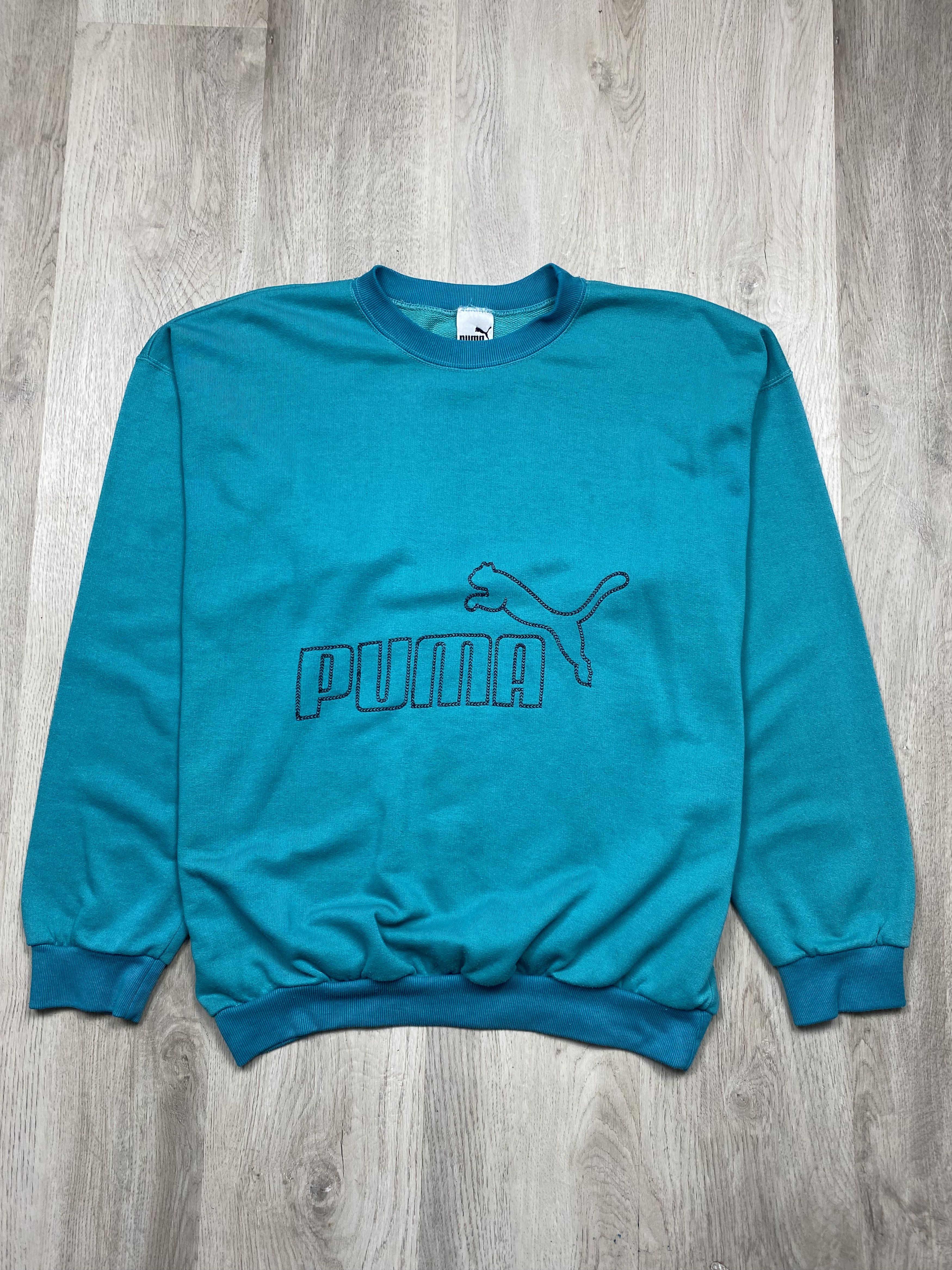 Puma Puma Vintage Mens Track Suit Sweatshirt + Pants Size US 36 / EU 52 - 2 Thumbnail