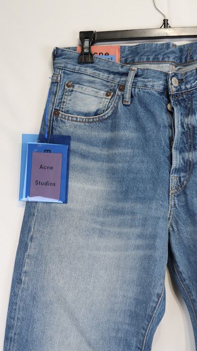Acne Studios o1rshd1 Denim Jeans in Blue Size US 32 / EU 48 - 2 Thumbnail