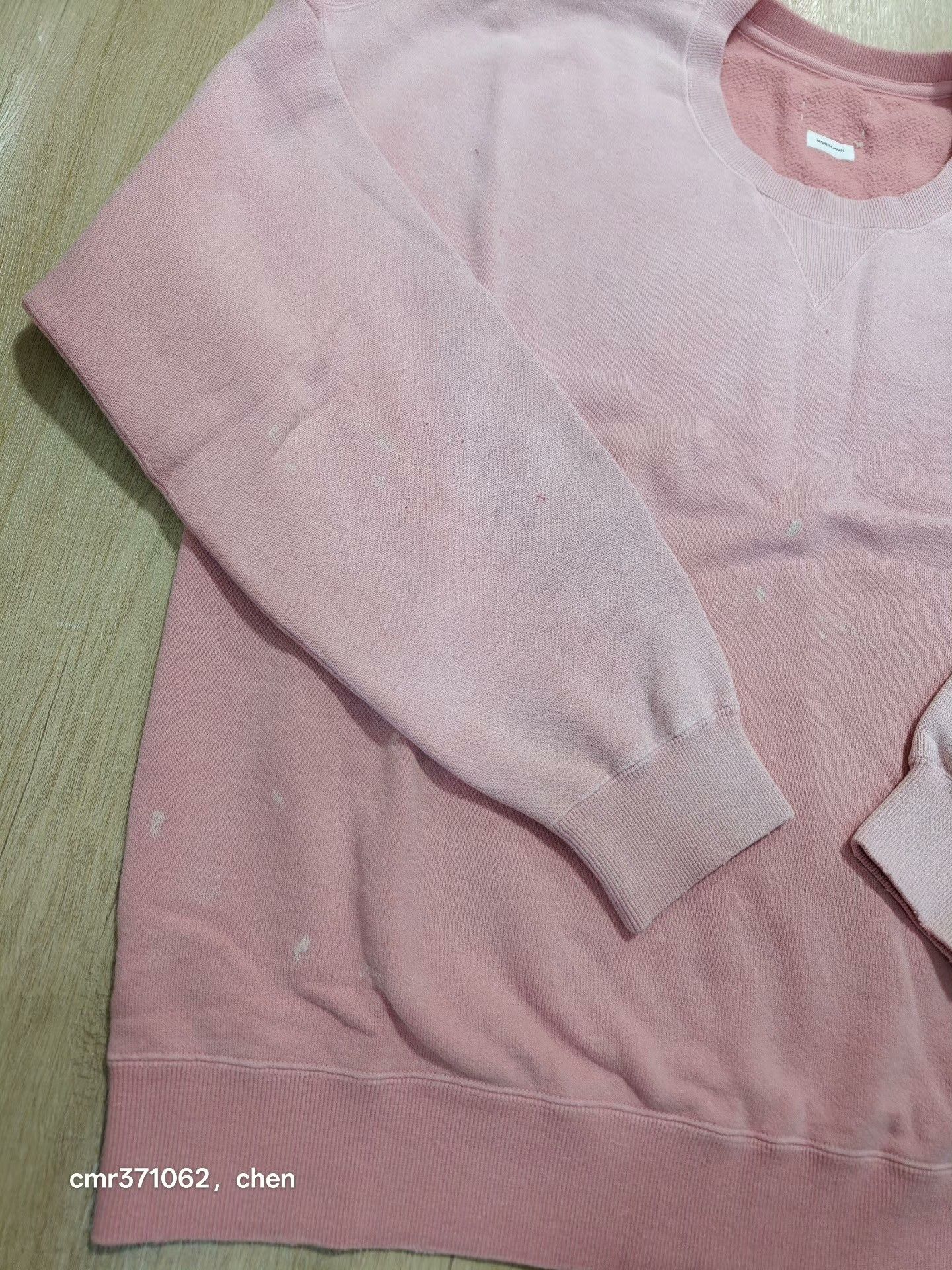 Visvim VISVIM 26SS JUMBO SB SWEAT L/S CRASH Size US XL / EU 56 / 4 - 5 Thumbnail