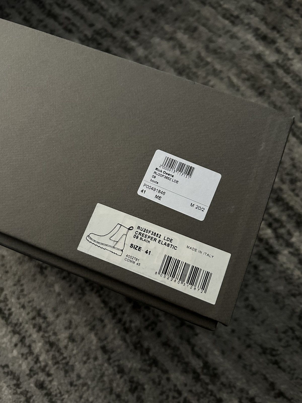 Rick Owens Rick Owens Creeper leather Chelsea boots Size US 8 / EU 41 - 12 Thumbnail
