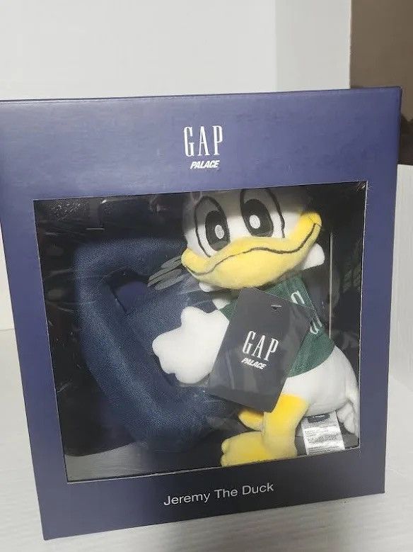 Gap × Palace Palace x Gap Jeremy the Duck Plush Toy Doll in White Multi Size ONE SIZE - 6 Thumbnail