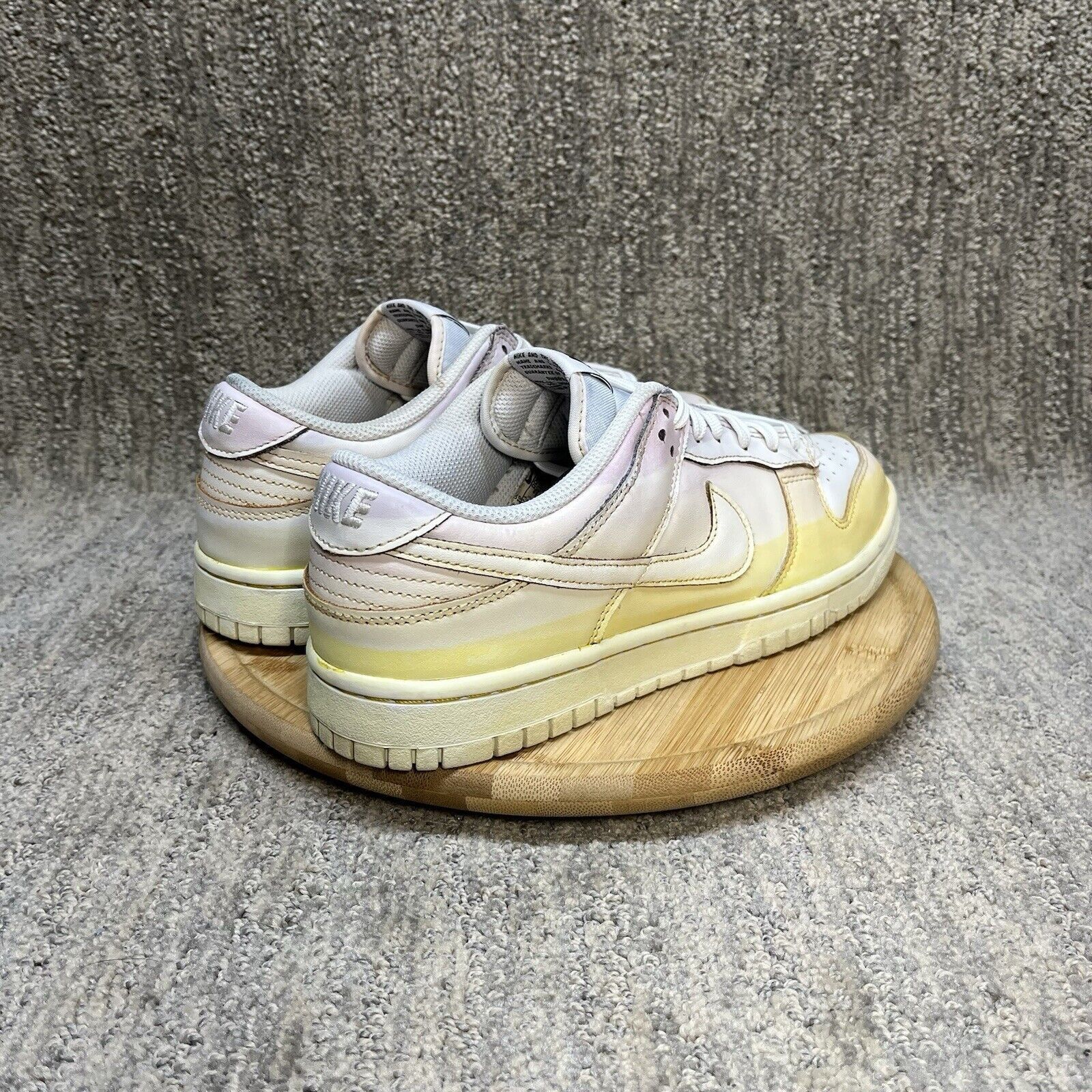 Nike Nike Dunk Low Women’s Size 10 DYED MULTICOLOR White Shoes Size US 10 / IT 40 - 3 Thumbnail