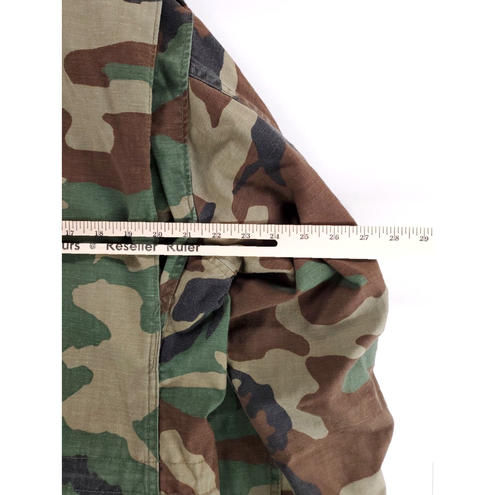 Alpha Industries VINTAGE Alpha Industries M65 Jacket Woodland Camo Mens M Regular Military Jacket M Size US M / EU 48-50 / 2 - 6 Thumbnail