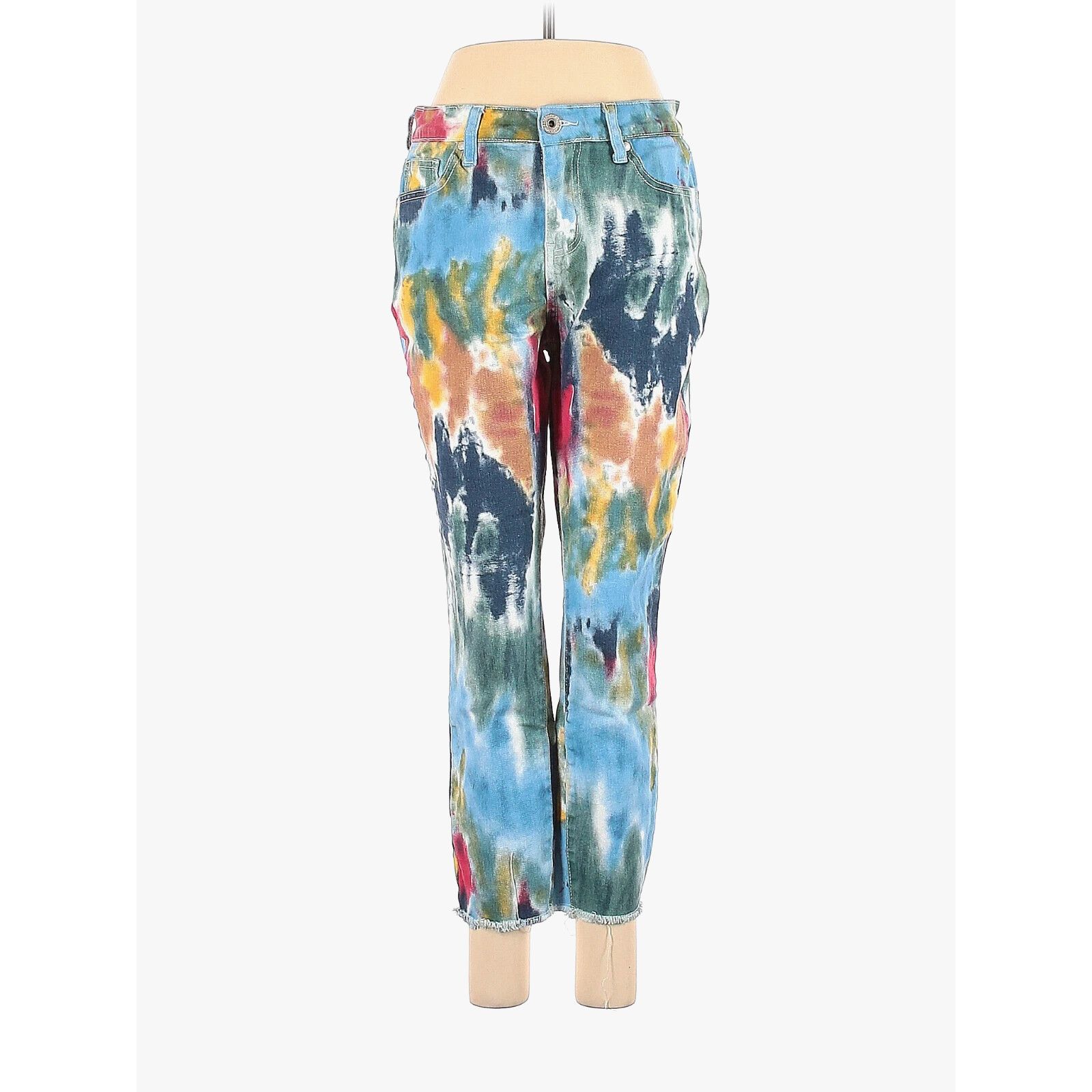 Other HYDRAULIC MURRAY TIE DYE SPLATTER CROPPED SKINNY JEANS SZ 8 Size 30" / US 8 / IT 44 - 1 Thumbnail