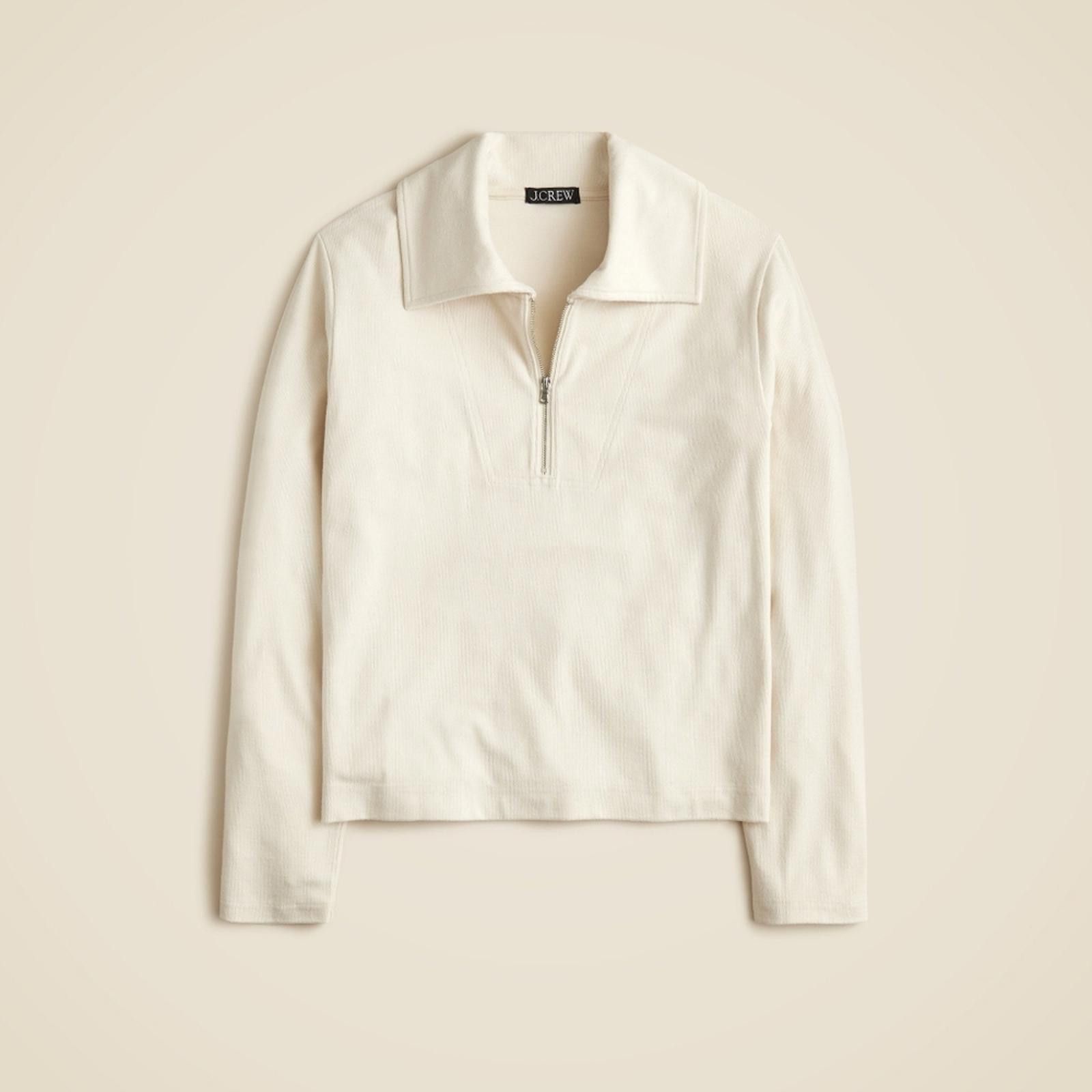 J.Crew J Crew Soft rib quarter-zip top Size XS / US 0-2 / IT 36-38 - 1 Thumbnail