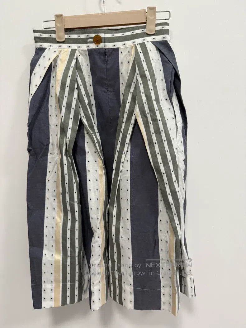 Vivienne Westwood Vivienne Westwood size 1 Vintage polka dot striped skirt Size 42" / US 20 - 2 Thumbnail
