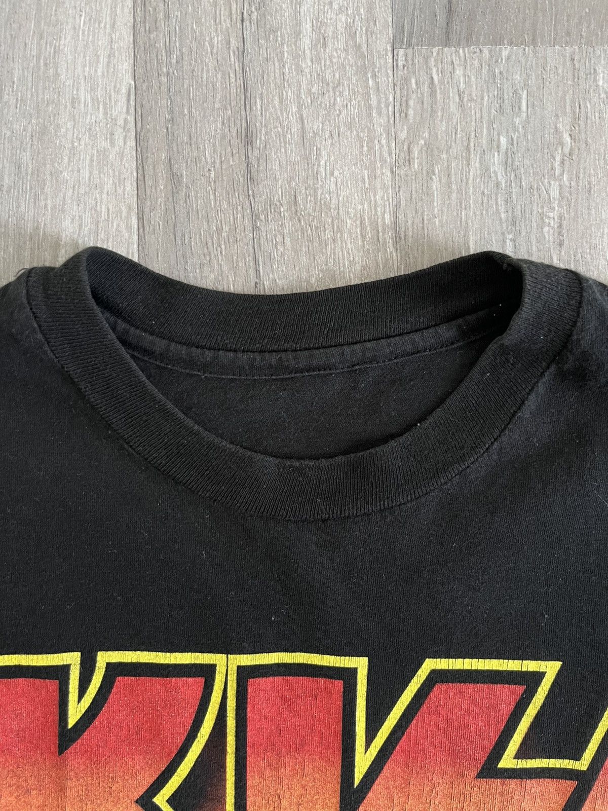 KISS 1996 Kiss Army Flames Band Tee Size US XL / EU 56 / 4 - 6 Thumbnail