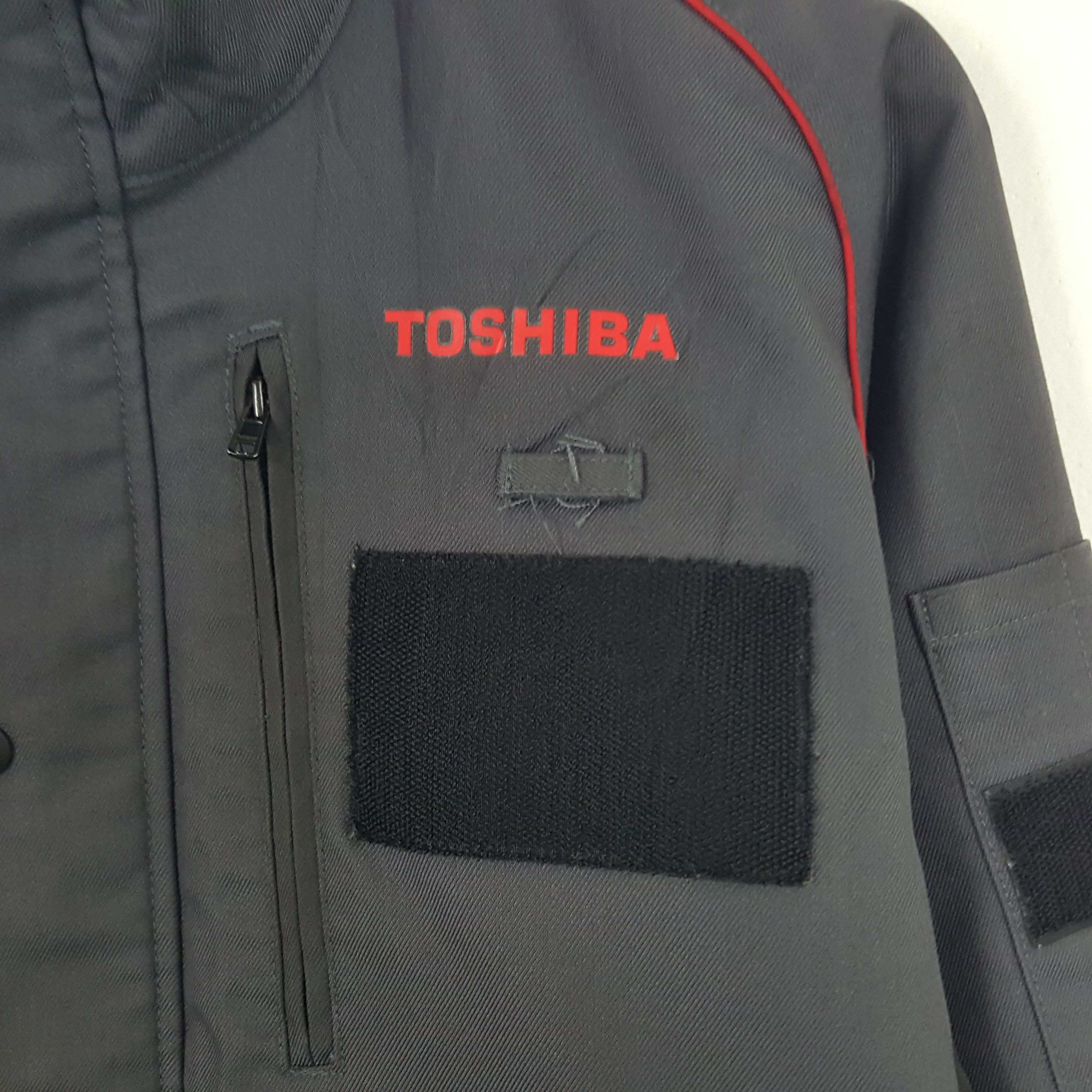 Japanese Brand × Vintage Vintage Toshiba Japanese Worker Jacket Size US M / EU 48-50 / 2 - 2 Thumbnail