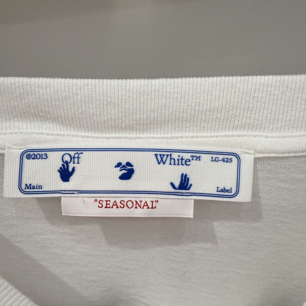 Off-White Off-White Wizard Graffiti Tee Size US XL / EU 56 / 4 - 3 Thumbnail