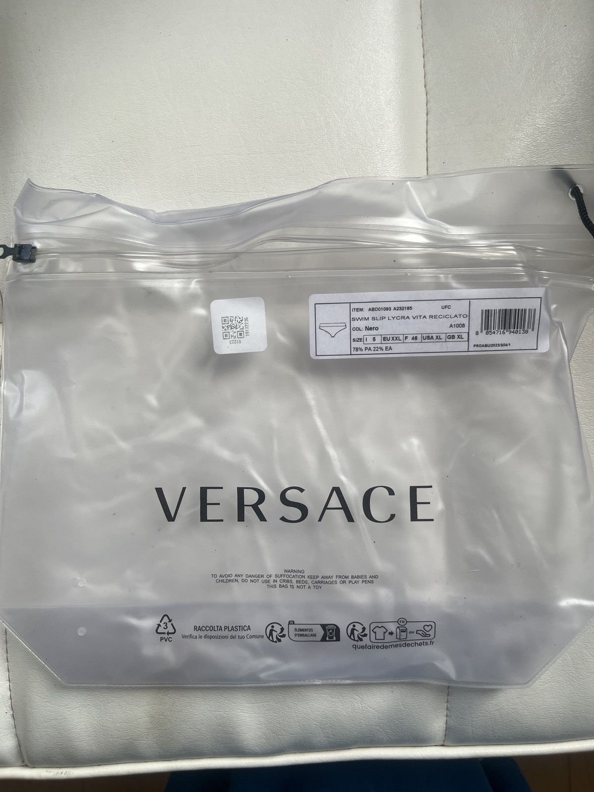 Versace NWT VERSACE black/gold GORGEOUS bikini SET size 5/L Size ONE SIZE - 6 Thumbnail