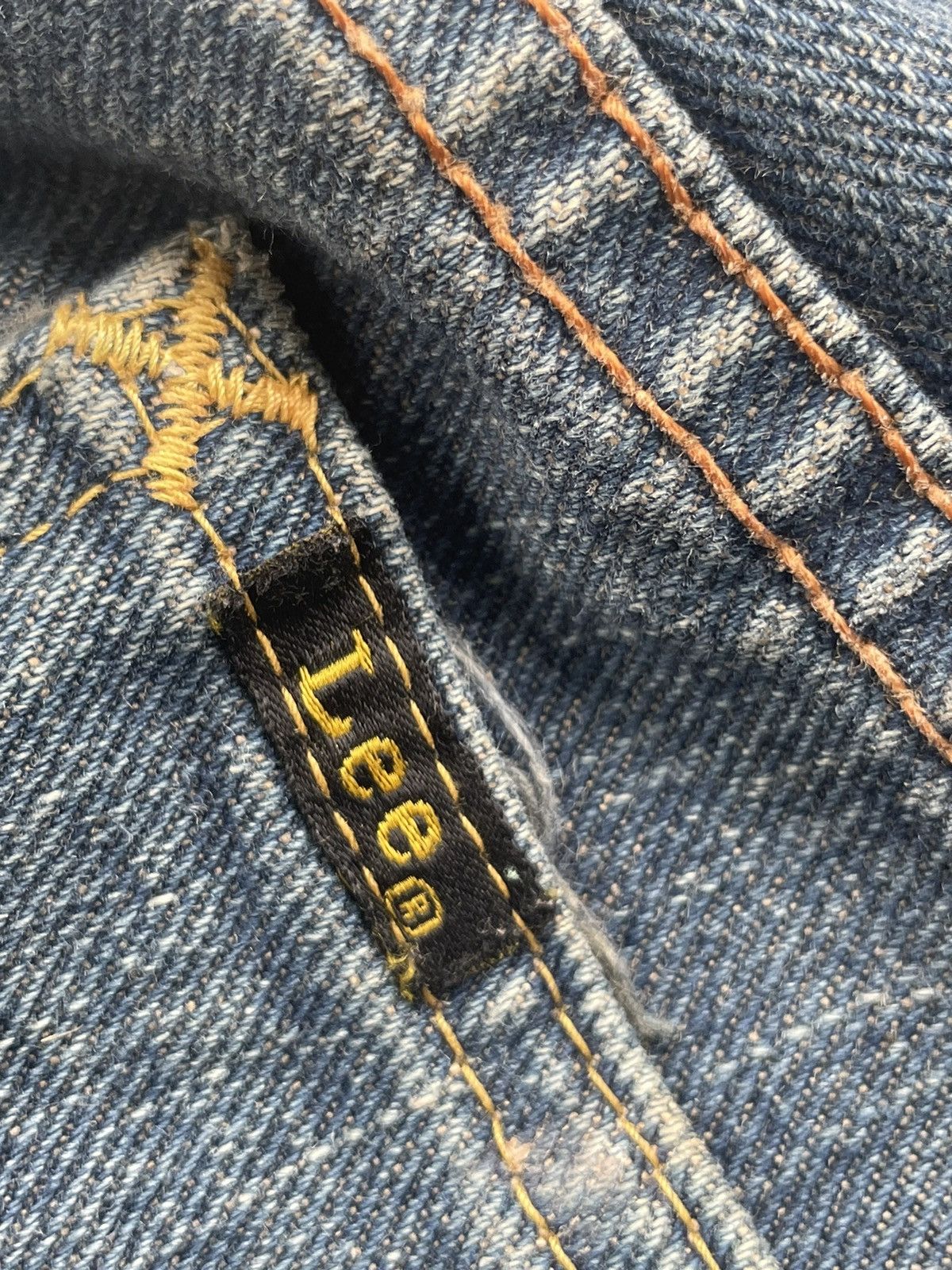 Lee × Vintage Vintage Miss Lee Riders Half Selvedge Denim Size 29" - 12 Thumbnail