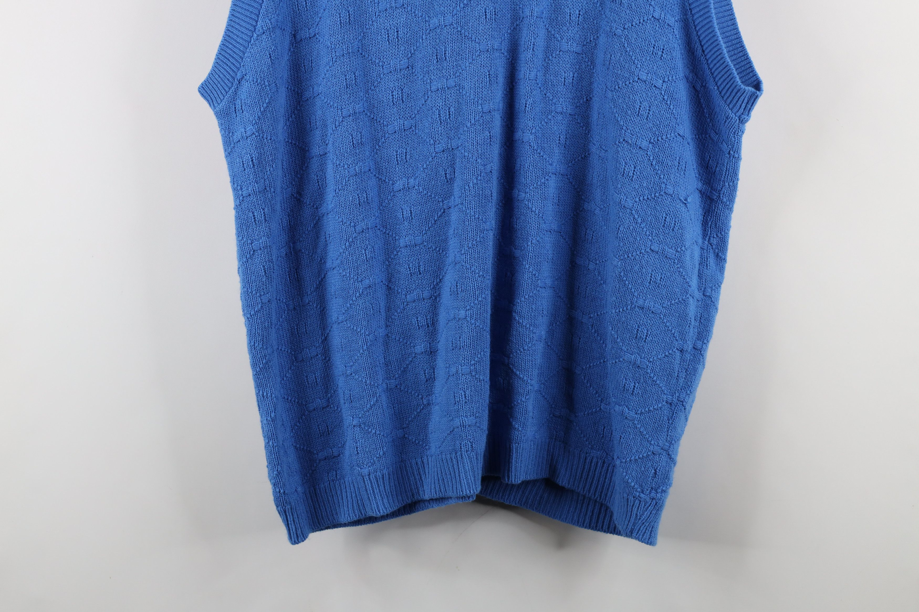 Vintage Vintage 90s Streetwear Knit Cardigan Sweater Vest USA Size XL / US 12-14 / IT 48-50 - 13 Thumbnail