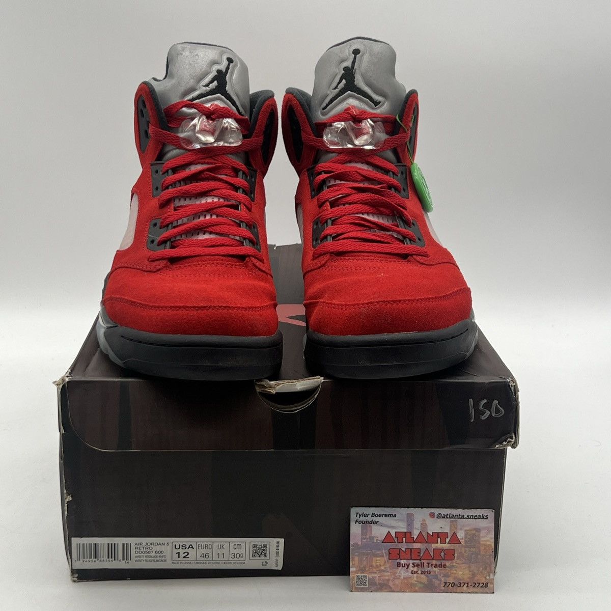 Jordan Brand Air Jordan 5 raging Bull Size US 12 / EU 45 - 2 Thumbnail
