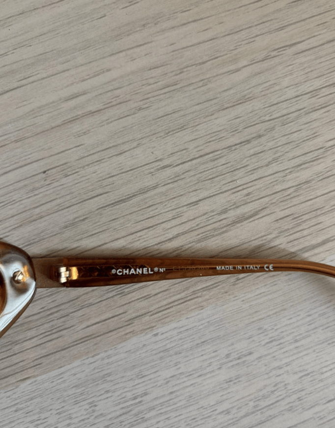 Chanel Chanel Sunglasses Rhinestone CC 4017 Rimless Vintage Size ONE SIZE - 7 Thumbnail