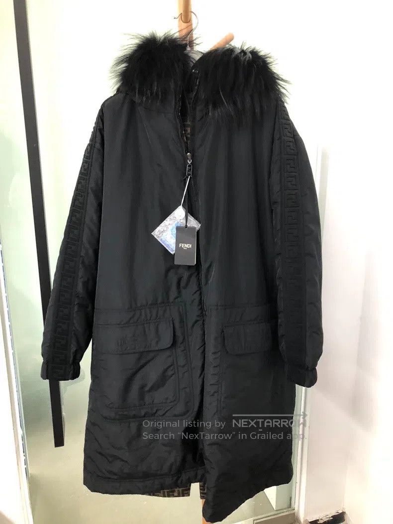 Fendi Fendi Double-Sided Wearable Cotton Coat Size M / US 6-8 / IT 42-44 - 3 Thumbnail