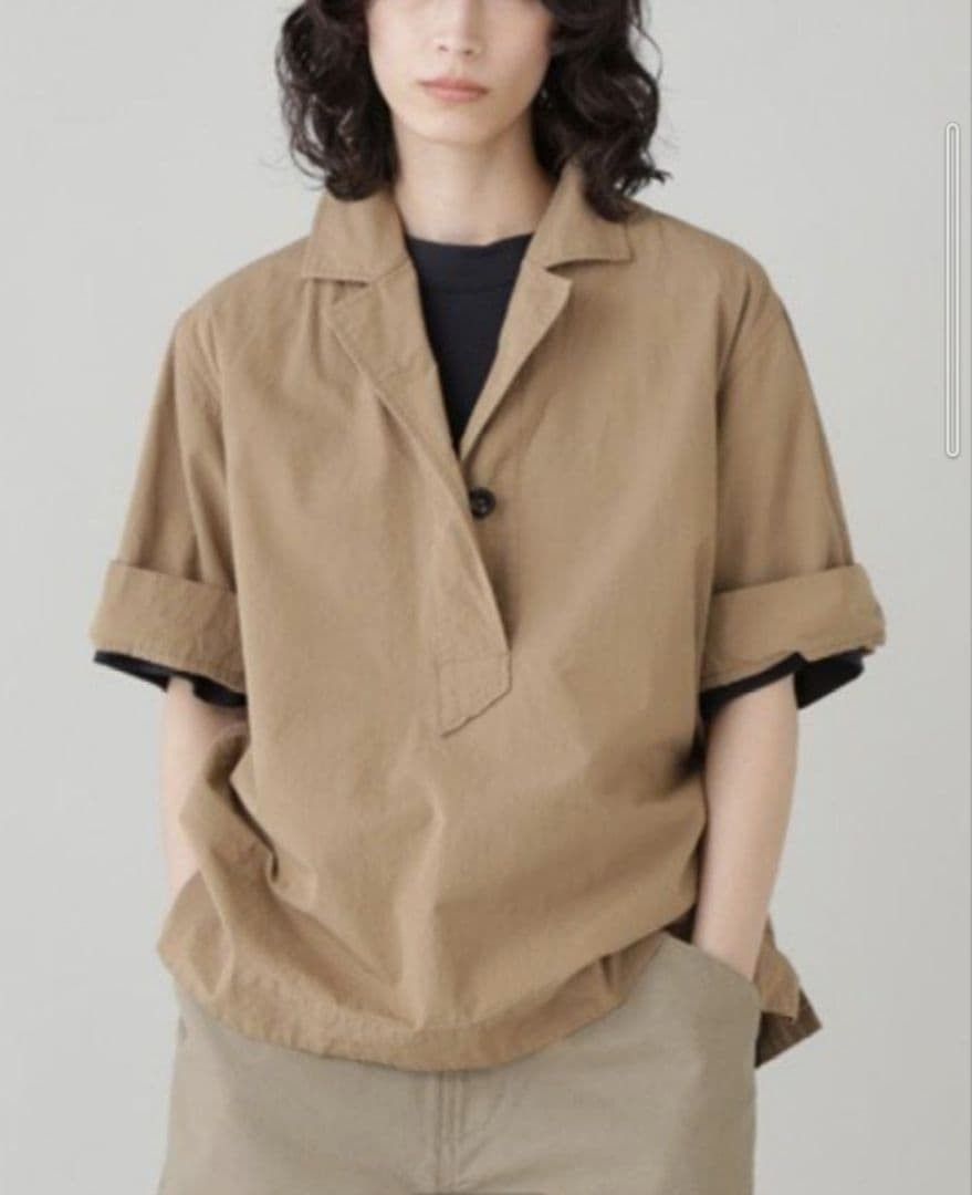Margaret Howell 23ss Margaret Howell MHL. Sanded Cotton Shirt Size XS / US 0-2 / IT 36-38 - 2 Thumbnail