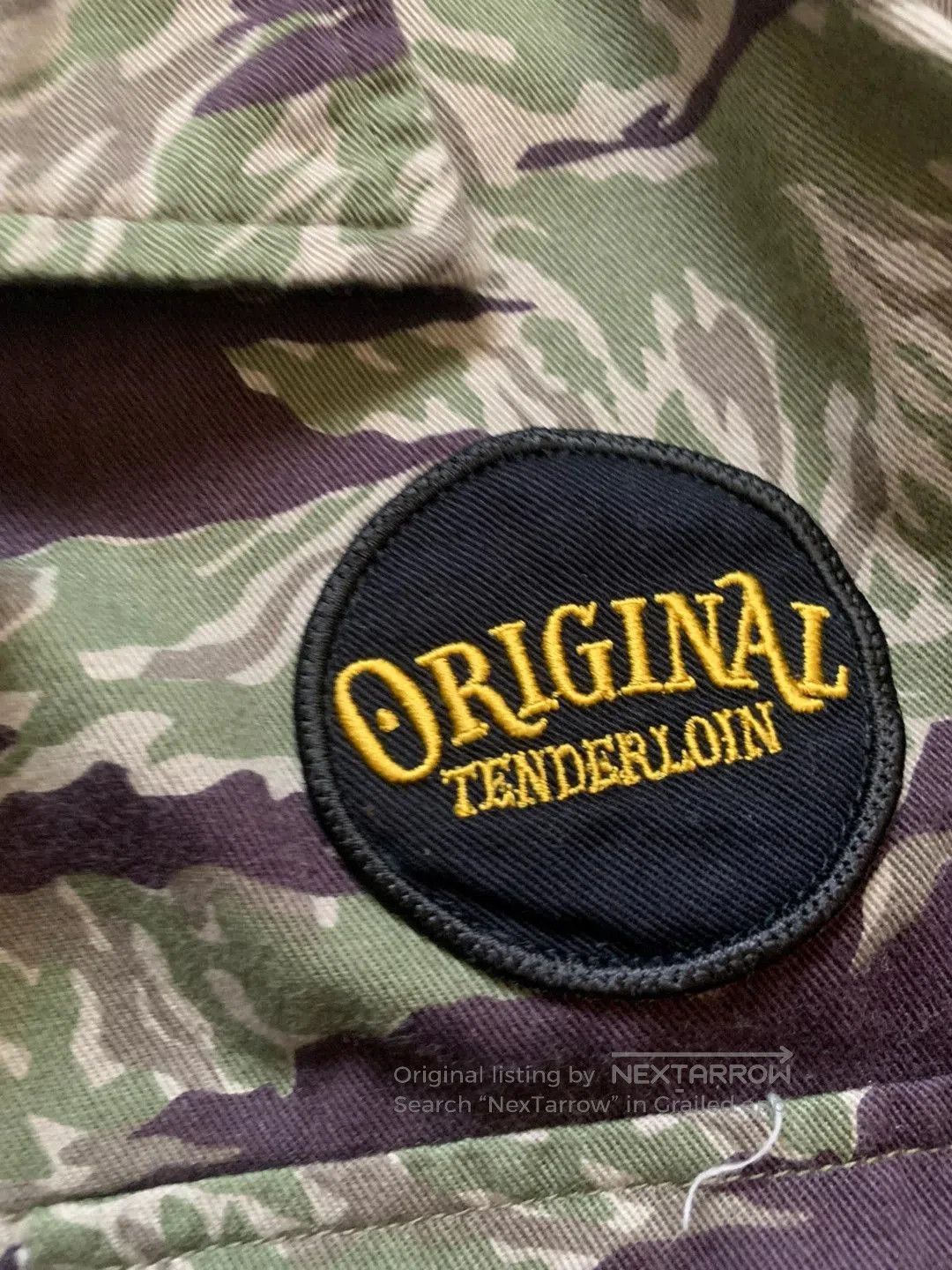 Tenderloin Tiger Stripe Military Shirt. Size US M / EU 48-50 / 2 - 3 Thumbnail