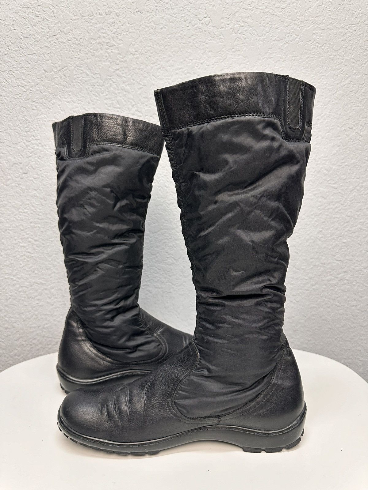 A.S.98 Wow😻 Air Step Hight Leather Boots AS 98 RICK OWENS STYLE GOA Size US 7 / EU 40 - 7 Thumbnail