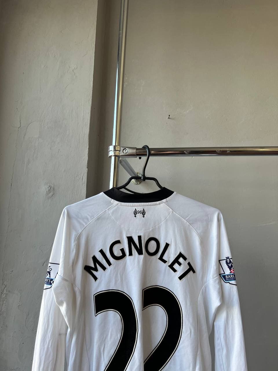 Warrior 2013/14 LIVERPOOL FC #22 MIGNOLET GK SOCCER FOOTBALL JERSEY Size US S / EU 44-46 / 1 - 15 Thumbnail