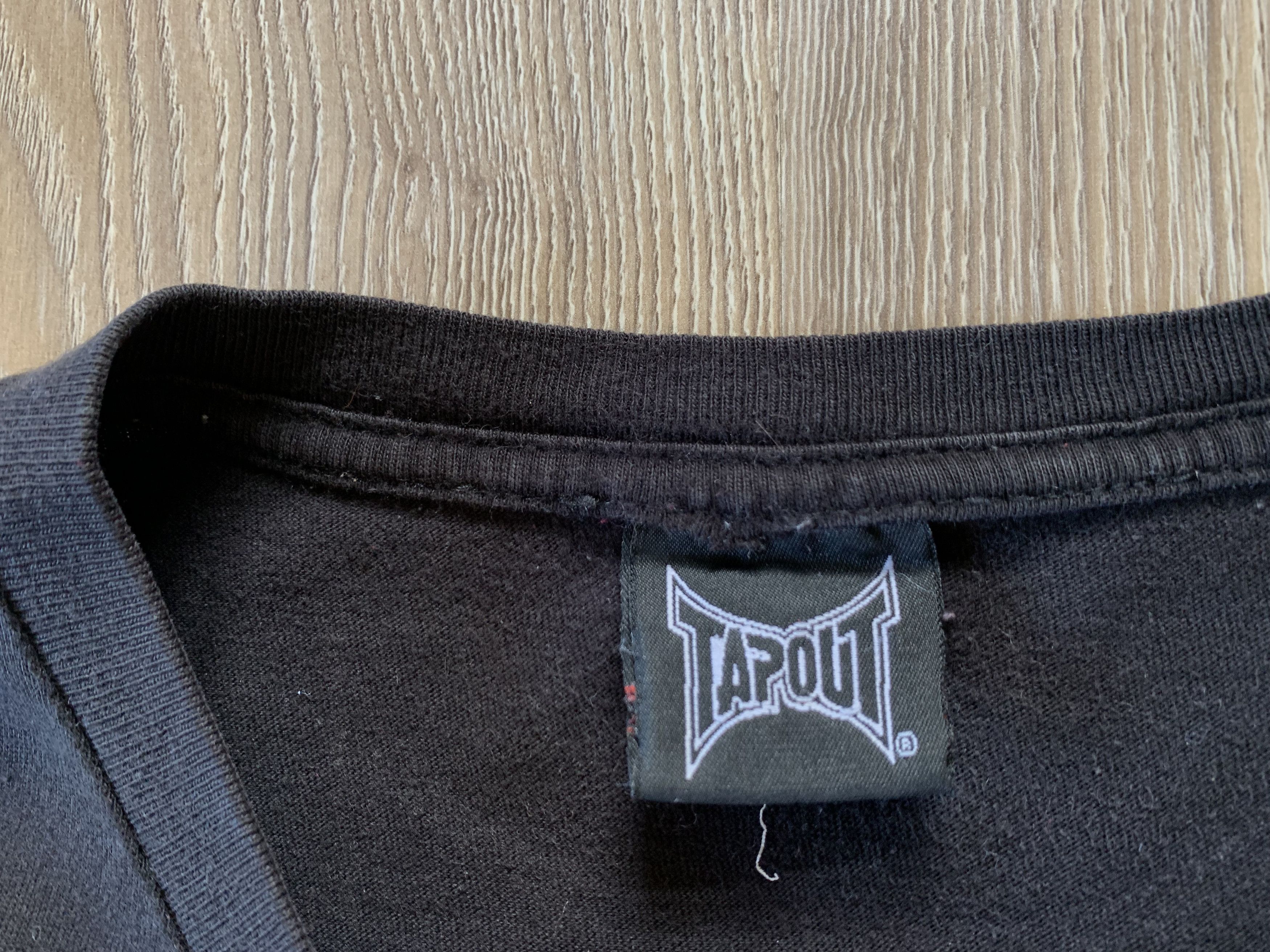 Tapout × Vintage Rare Tapout Vintage Overprint T Shirt Size US L / EU 52-54 / 3 - 7 Thumbnail