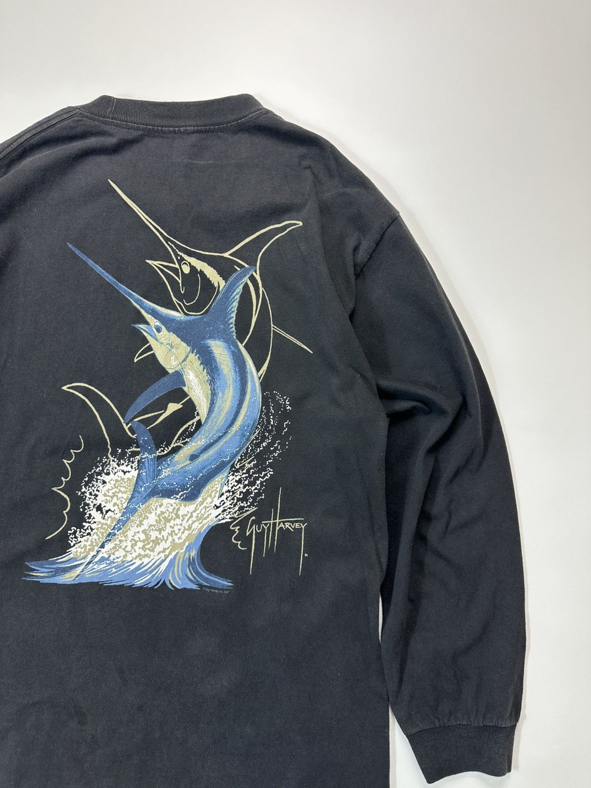 Guy Harvey Guy Harvey Long Sleeve Swordfish Graphic Print Size US L / EU 52-54 / 3 - 10 Thumbnail
