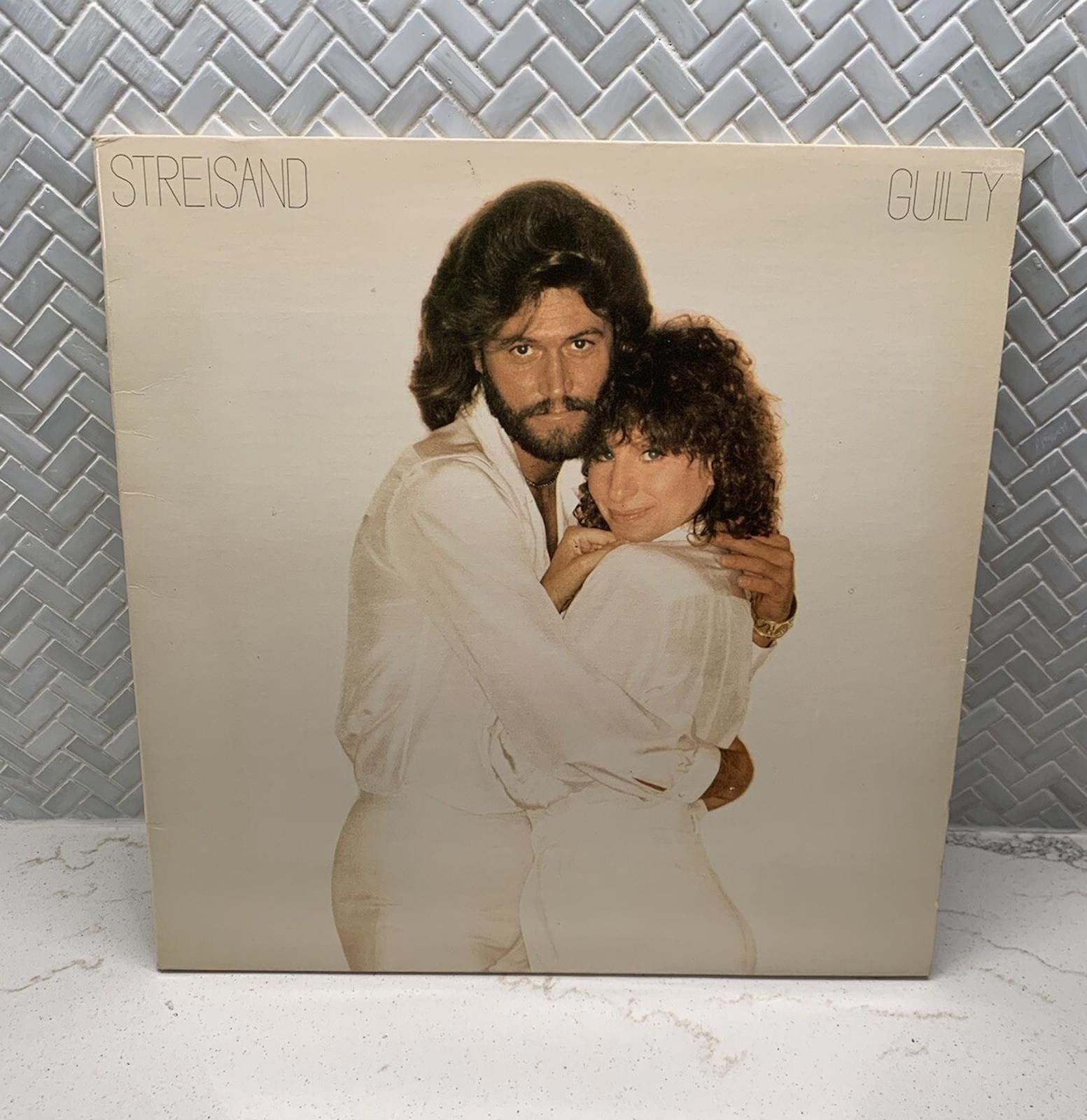 Designer GUILTY by Barbra Streisand Barry Gibb Vintage Vinyl LP 1980 Size ONE SIZE - 1 Thumbnail