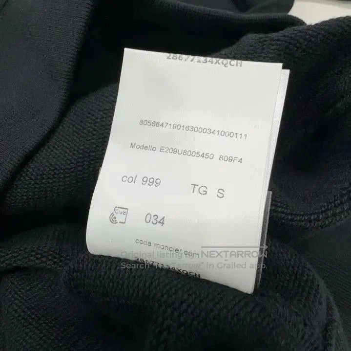 Moncler Moncler Printed Solid Casual Drawstring Hoodie. Size US S / EU 44-46 / 1 - 7 Thumbnail