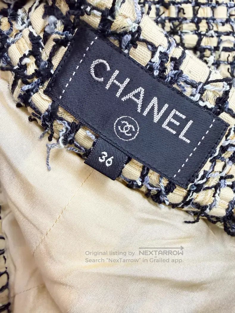 Chanel Chanel Pin black tweed woven shorts and skirts Size 24" / US 00 / IT 34 - 5 Thumbnail