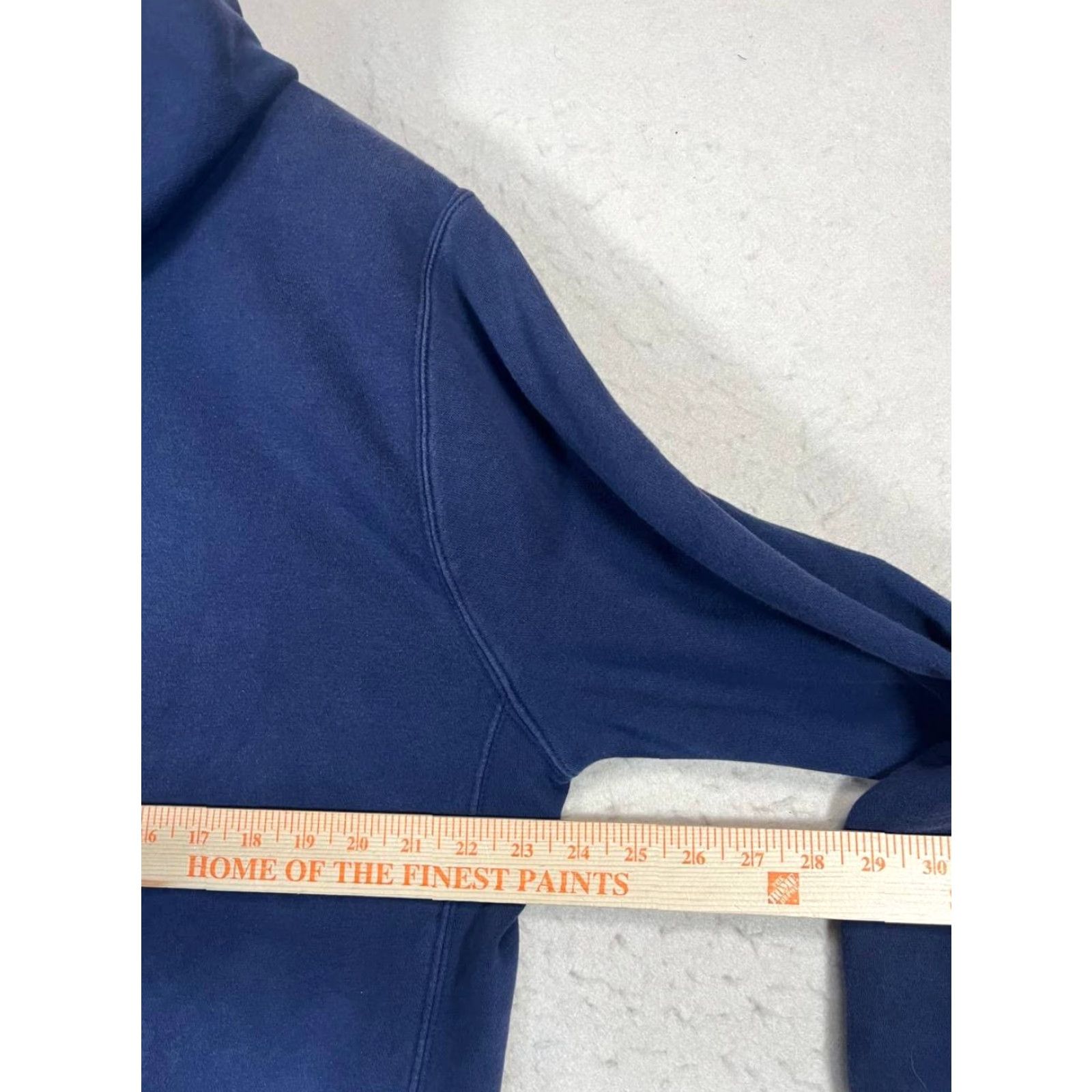 Nike Nike Nike Sportswear Hoodie Pullover Mens L Blue Pocket Drawstrings Fleece Cotton Blend Size US L / EU 52-54 / 3 - 3 Thumbnail