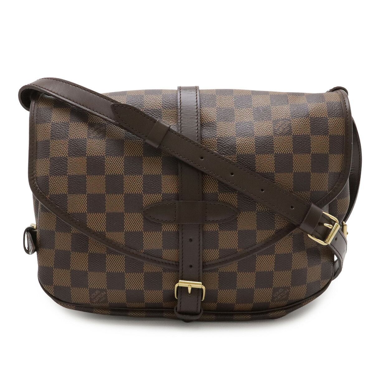 Louis Vuitton Louis Vuitton Louis Vuitton Saumur 30 Damier shoulder bag Textile Shoulder Bag N48081 DUTY FREE for USA Size ONE SIZE - 1 Thumbnail