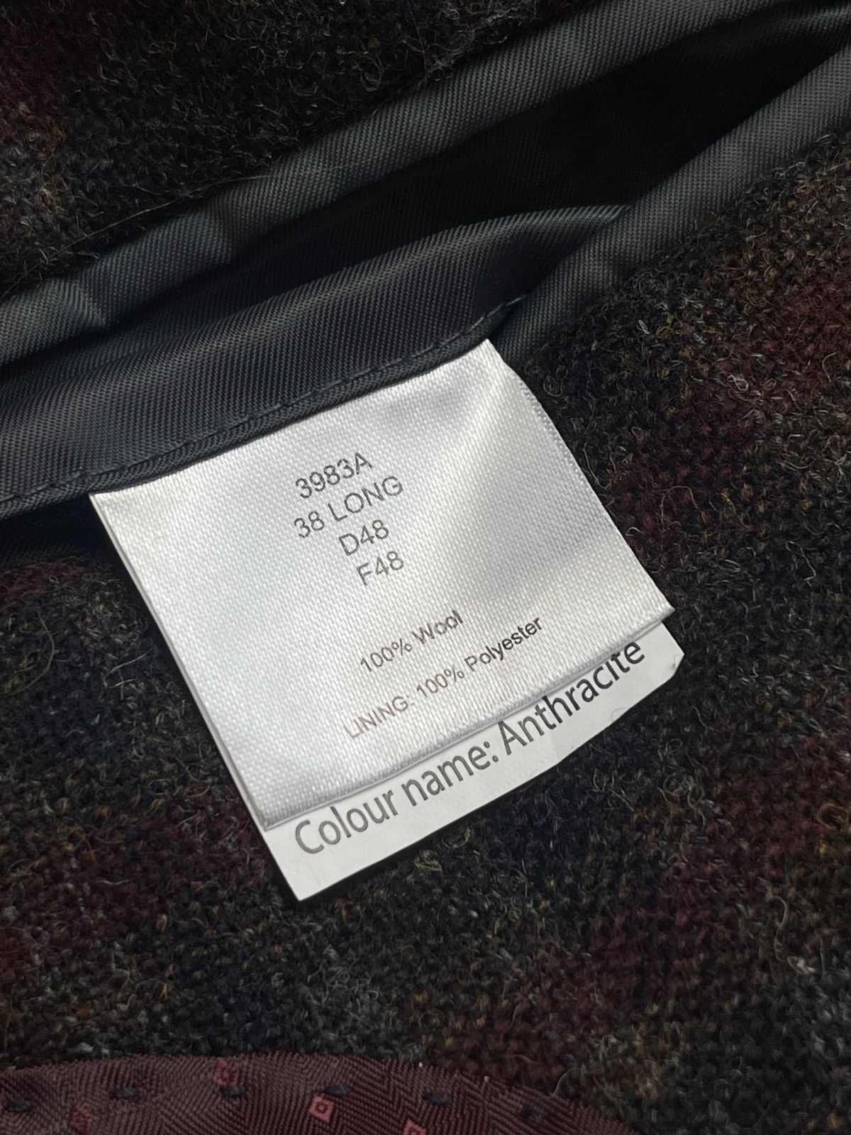 Vintage 🔥BROOK TAVERNER vintage wool blazer coat classic jacket Size 38L - 8 Thumbnail