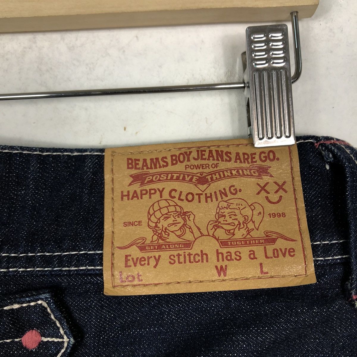 Japanese Brand 🔥Straight Cut Denim Jeans Beams Boy Japan Size US 30 / EU 46 - 13 Thumbnail
