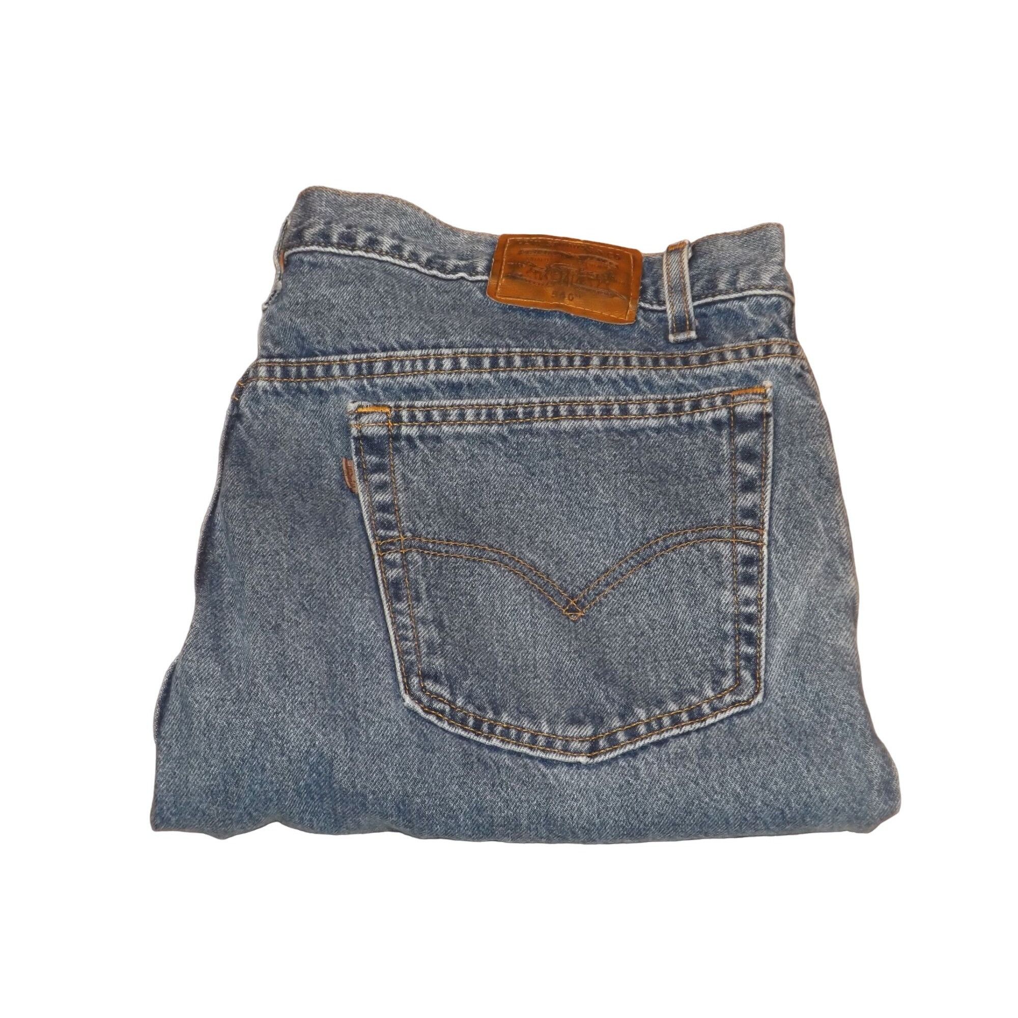 Levi's Vintage Levis 540 Jeans Men Sz 44X32 Relaxed Fit Blue Denim Size US 44 / EU 60 - 1 Thumbnail
