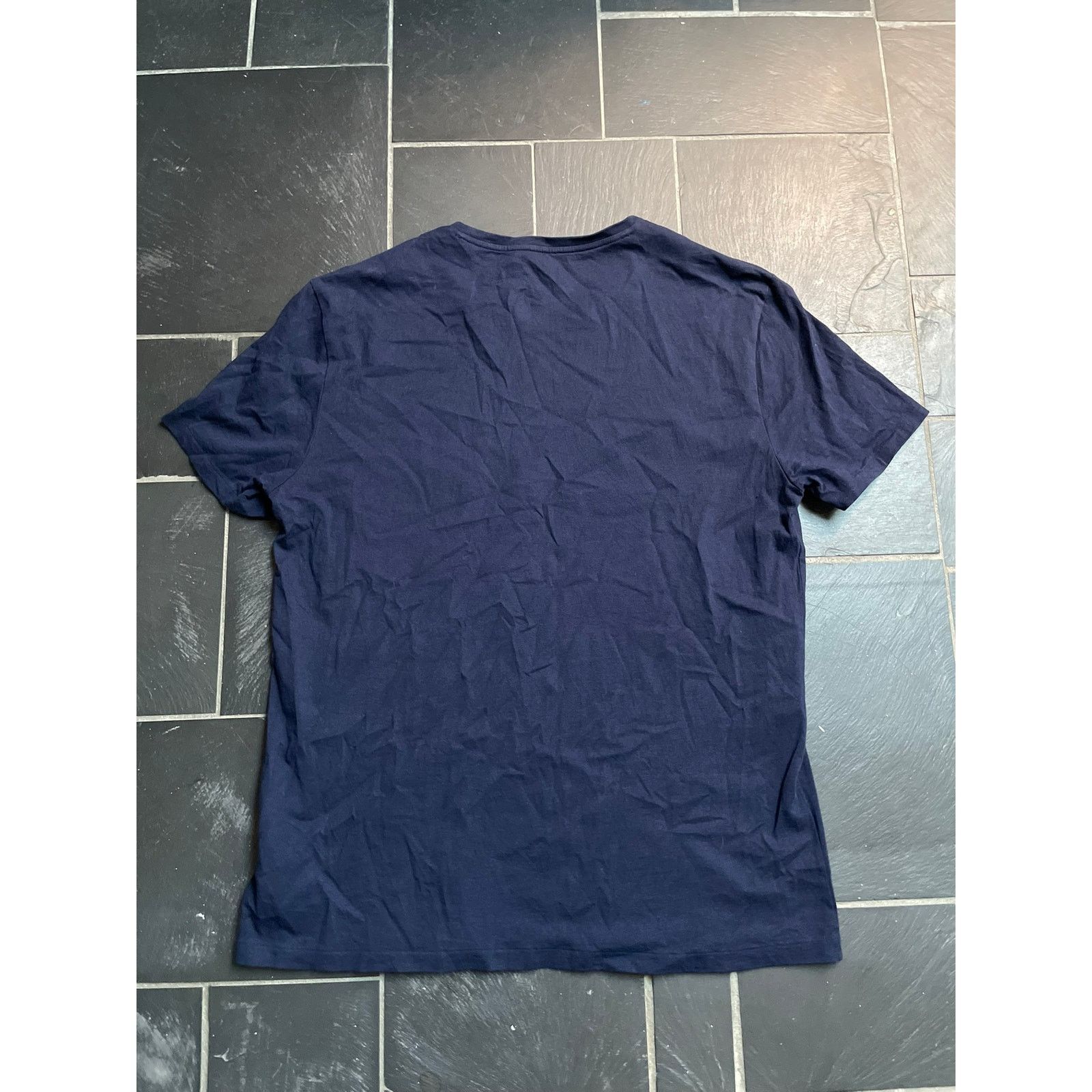 Polo Ralph Lauren Polo Ralph Lauren Navy Logo Tshirt Medium Size US M / EU 48-50 / 2 - 2 Thumbnail