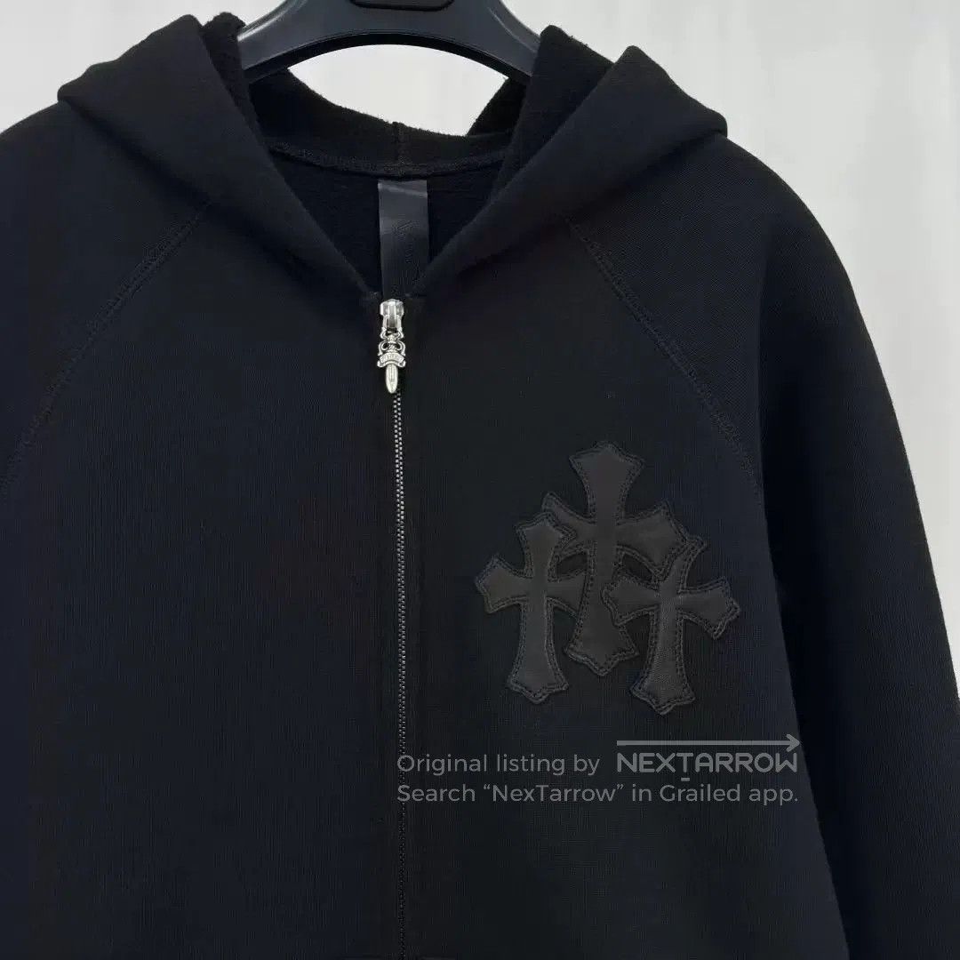 Chrome Hearts chrome hearts black zip-up hoodie. Size US S / EU 44-46 / 1 - 3 Thumbnail