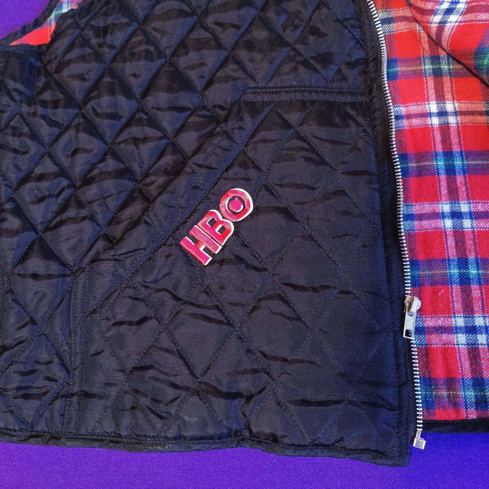 Vintage Vintage 90s DEF COMEDY JAM HBO TV Promo Quilted Lined L Vest Size US L / EU 52-54 / 3 - 3 Thumbnail