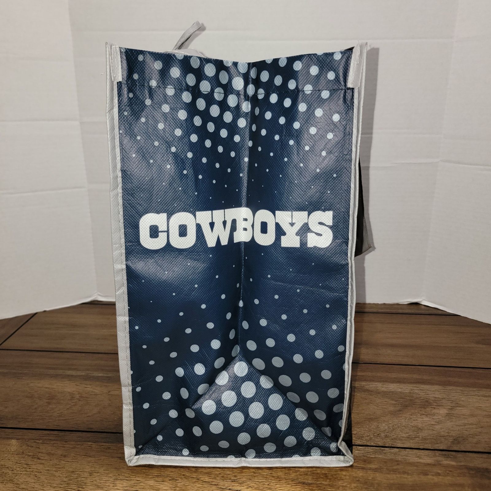 Other Dallas Cowboys Blue & Grey Reusable Bag 13" X 14" X 8" Size ONE SIZE - 2 Thumbnail
