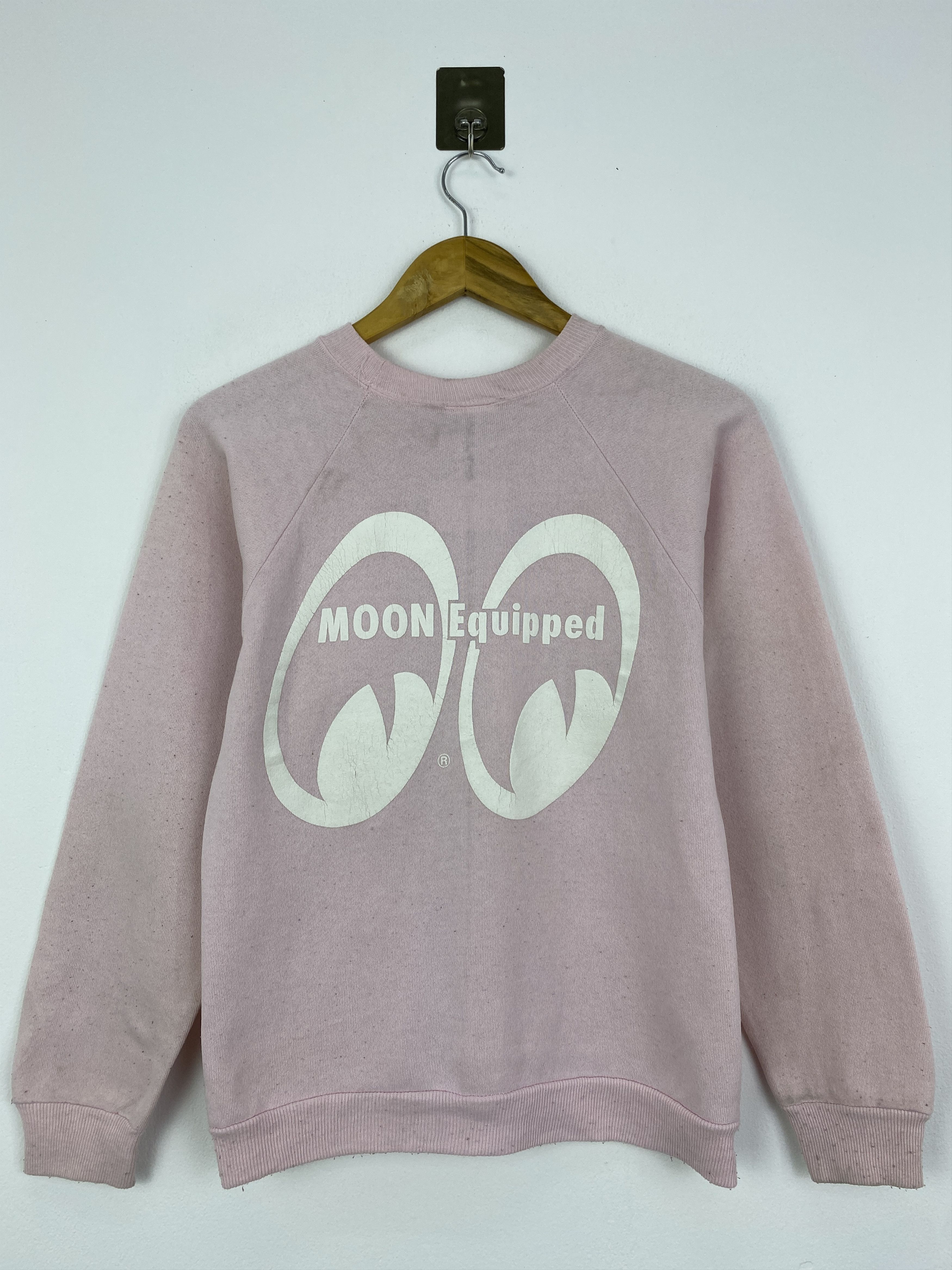 Vintage Vintage 90s Moon Eyes Crewneck Sweatshirt SH0049 Size US L / EU 52-54 / 3 - 3 Thumbnail