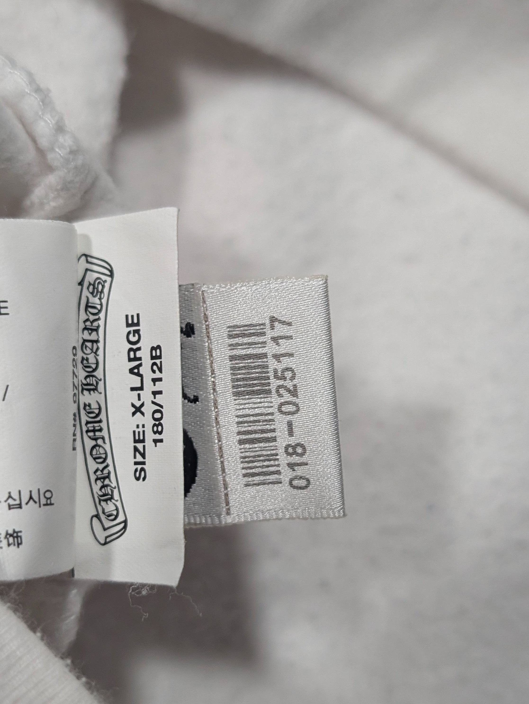 Chrome Hearts White Fuck You Dagger Zip Up Hoodie Size US M / EU 48-50 / 2 - 7 Thumbnail