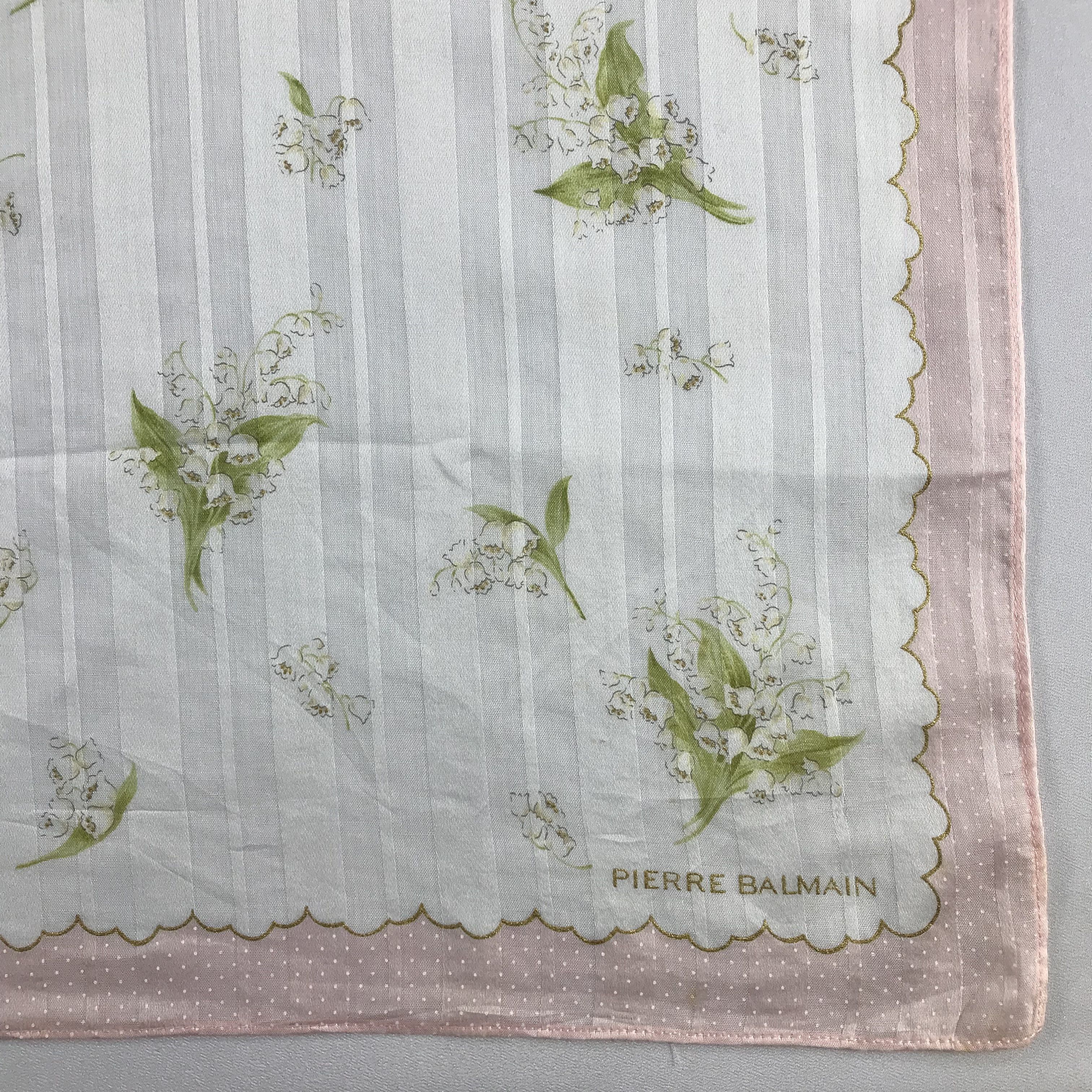 Pierre Balmain Pierre Balmain Handkerchief / Bandana / Neckerchief C635 Size ONE SIZE - 5 Thumbnail