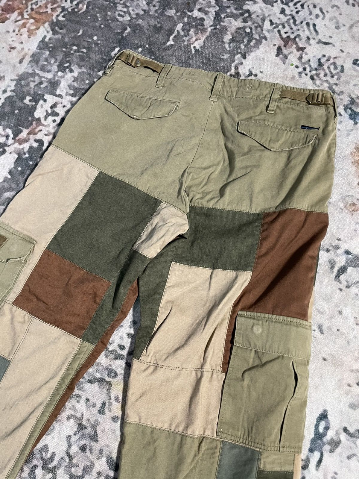 Descendant Rare!!! Descendant Cargo Patchwork Camo Pants Size US 32 / EU 48 - 5 Thumbnail