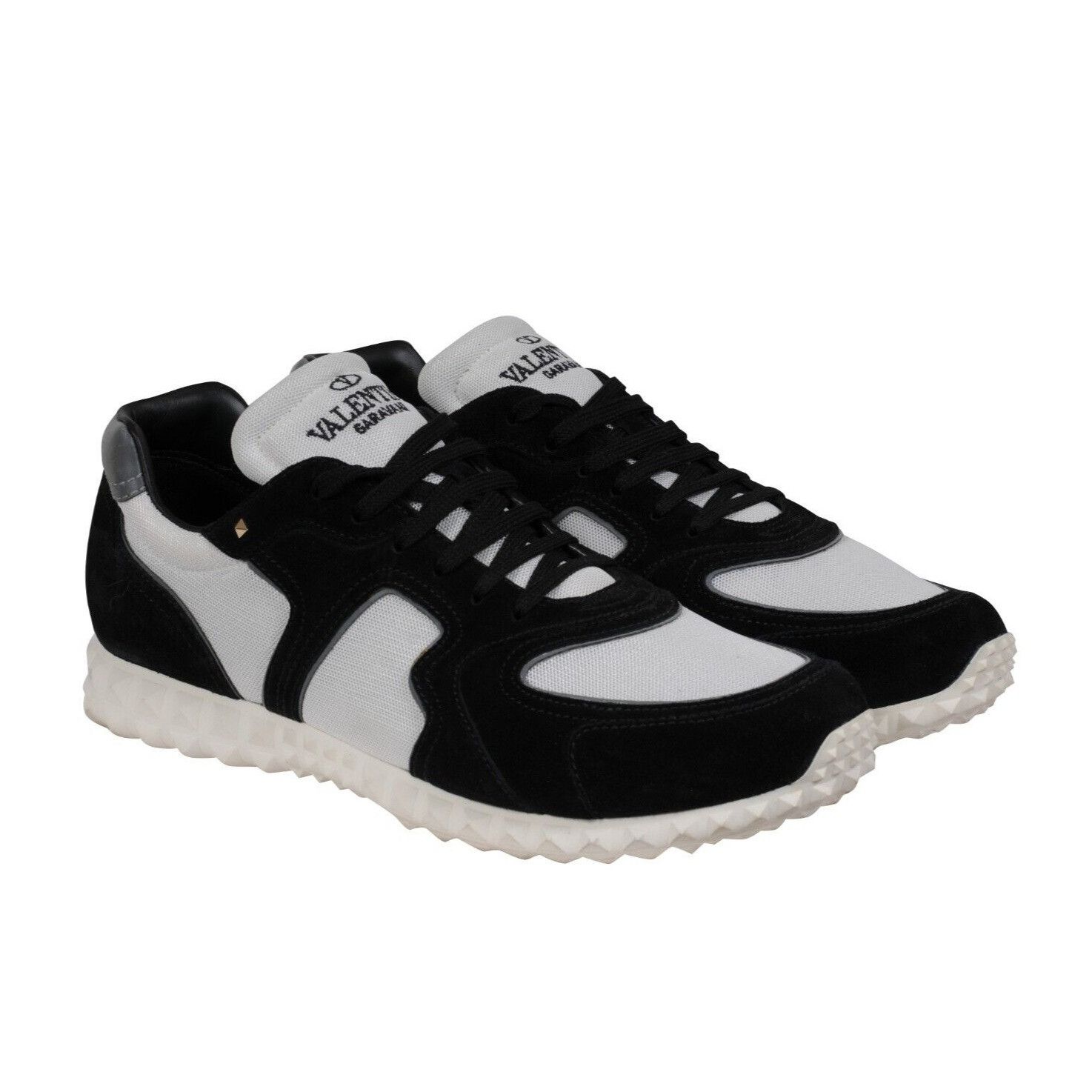 Valentino Soul Am Sneakers White Black Trainer Size US 12 / EU 45 - 11 Thumbnail