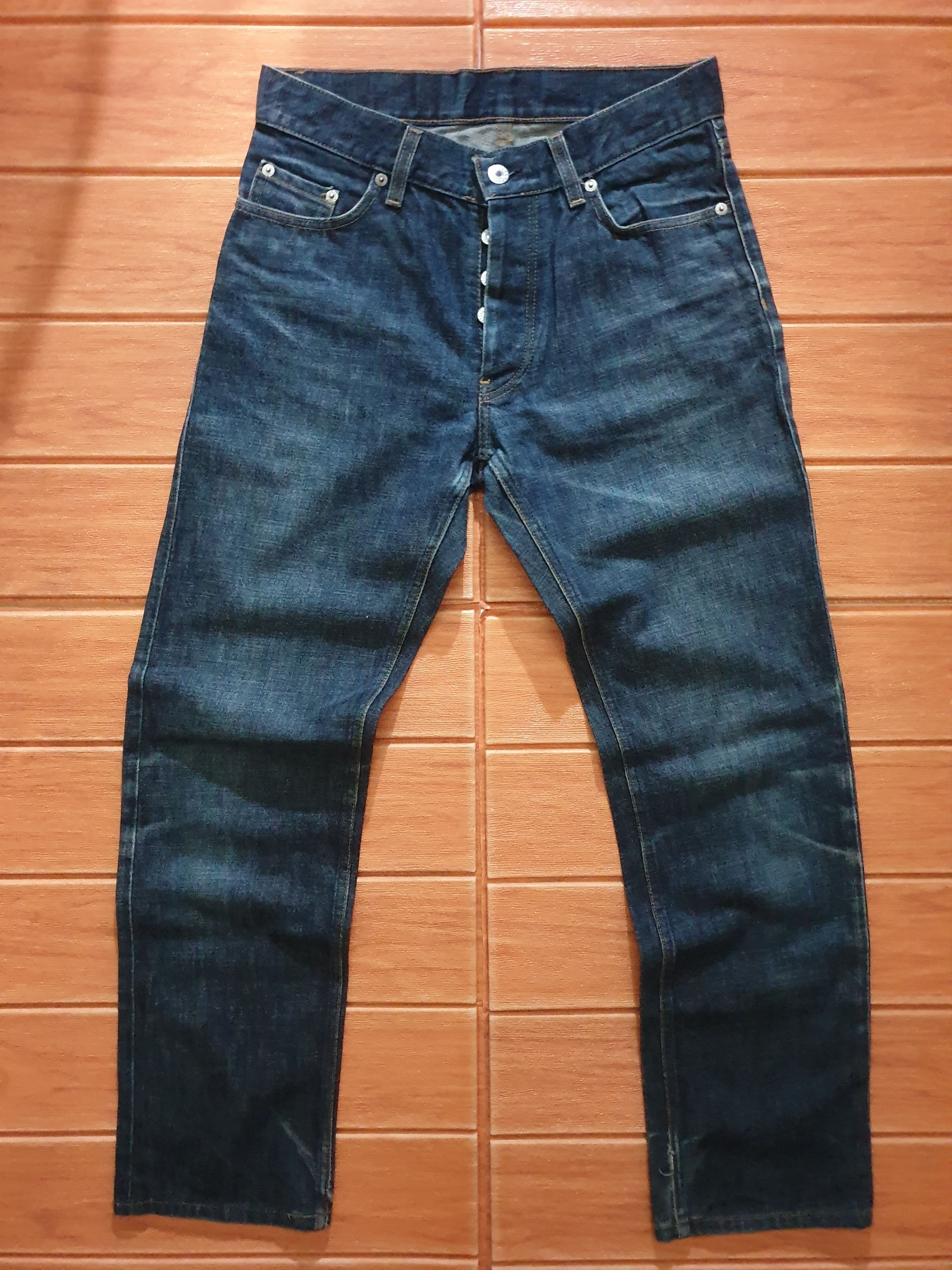 Helmut Lang Helmut Lang streetwear top denim pant Size US 29 - 1 Thumbnail