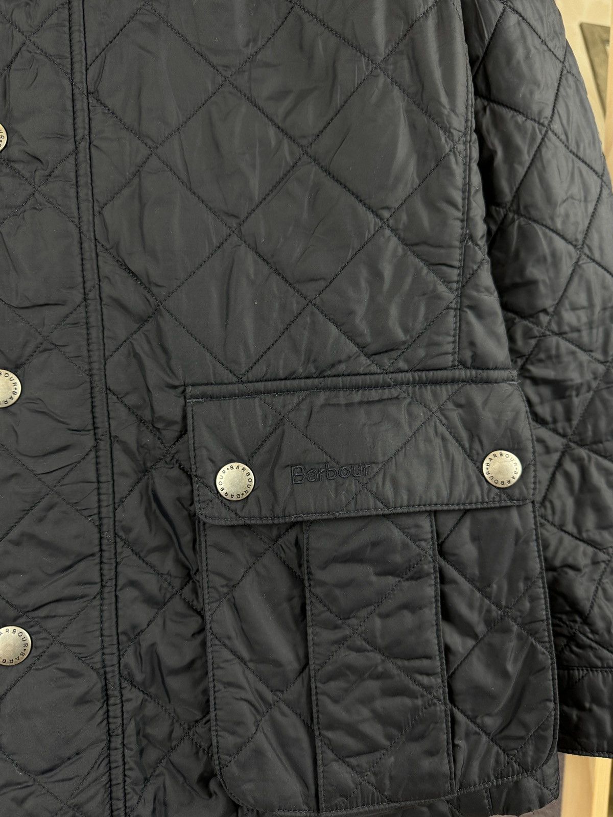 Barbour Barbour International Ariel vintage quilted nylon jacket Size US M / EU 48-50 / 2 - 9 Thumbnail