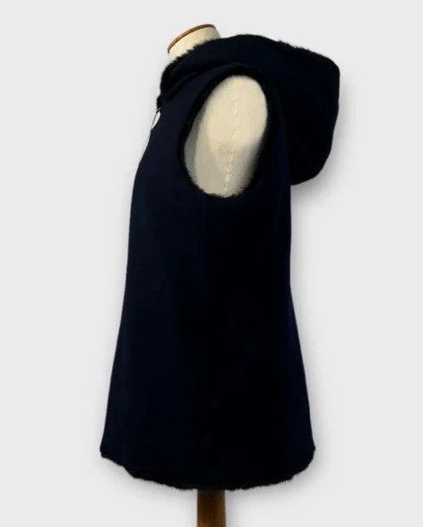 Loro Piana LORO PIANA Lady's double sided fur king gift vest coat Size L / US 10 / IT 46 - 2 Thumbnail