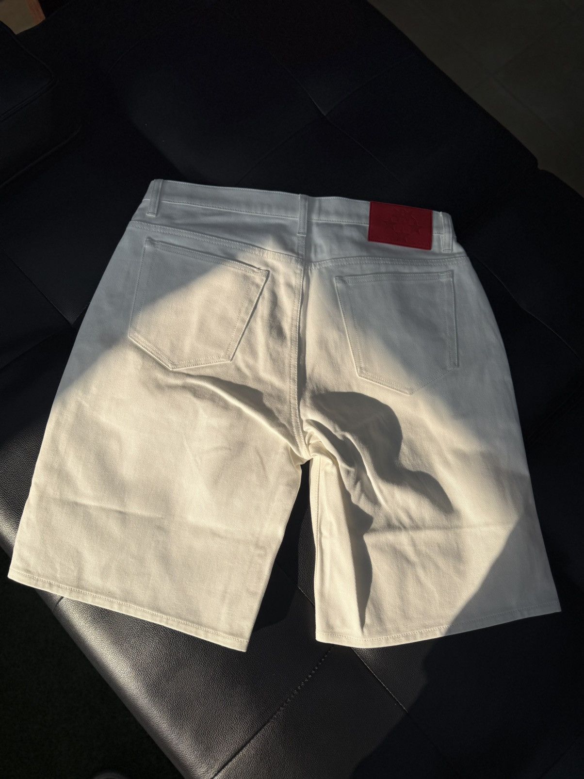 Sp5der Sp5der Jean Shorts White Size 32 (NEW) Size US 32 / EU 48 - 6 Thumbnail