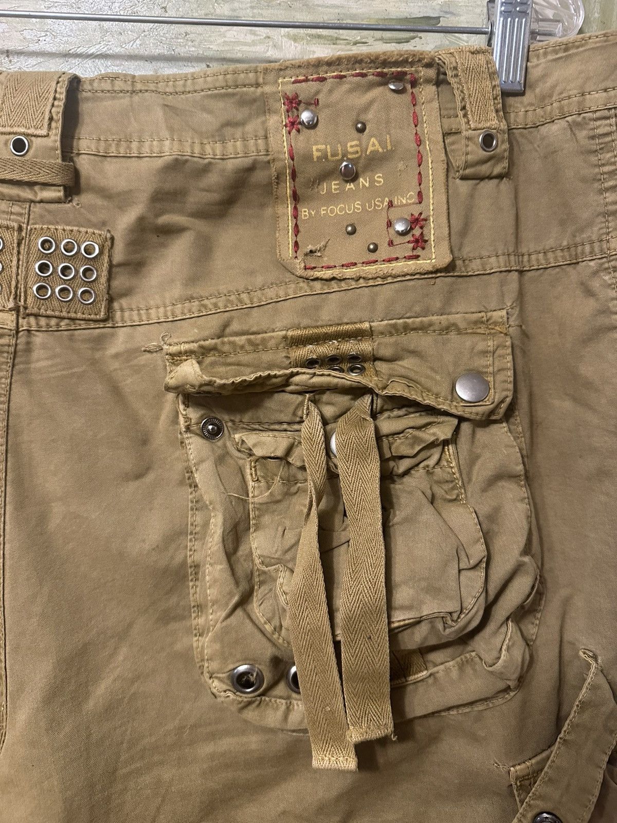 FUSAI × Tripp NYC Fusai 11 Pocket Bondage Shorts Size US 38 / EU 54 - 8 Thumbnail