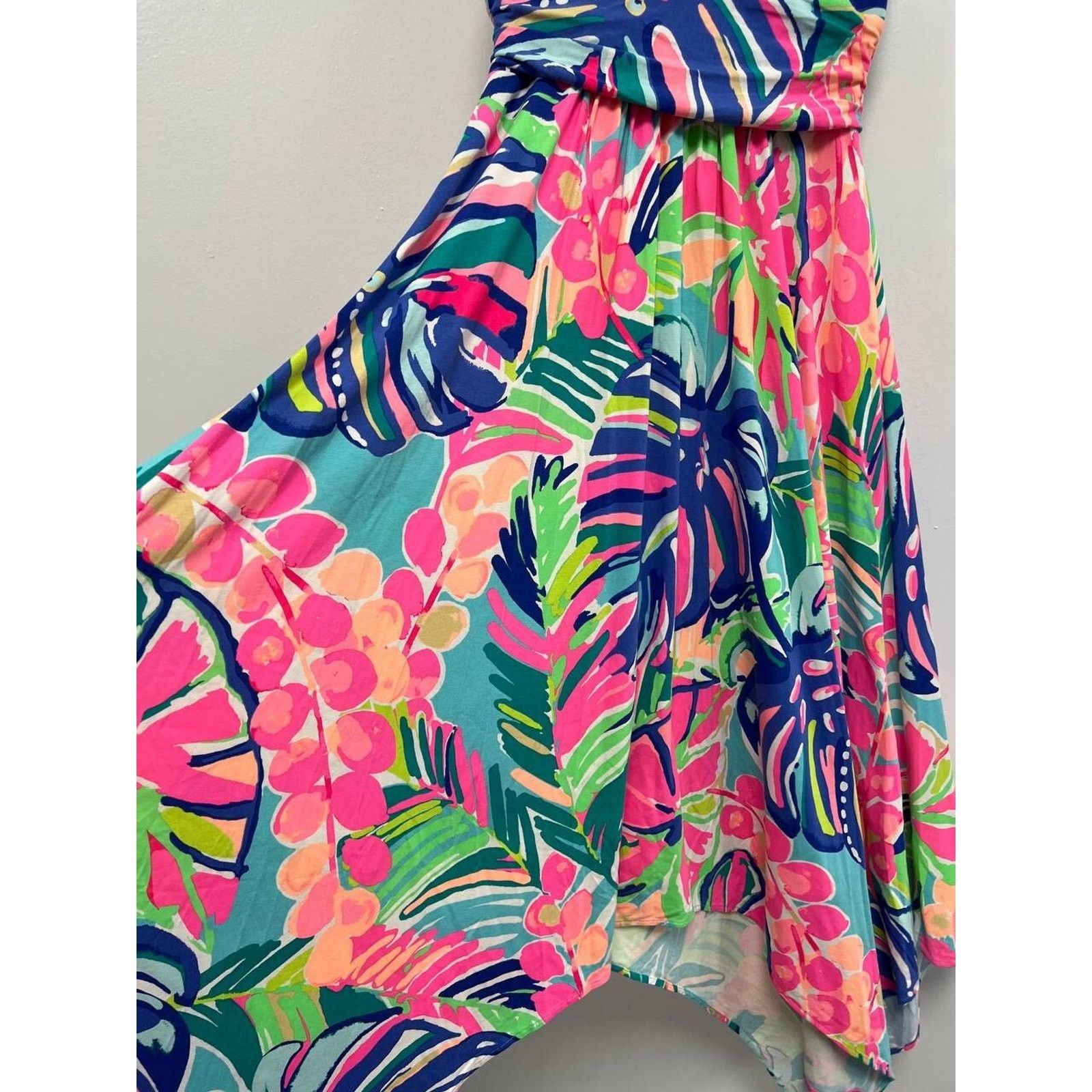 Lilly Pulitzer Lilly Pulitzer Sloan Midi Dress Sleeveless Length XS A000150 Size XS / US 0-2 / IT 36-38 - 8 Thumbnail